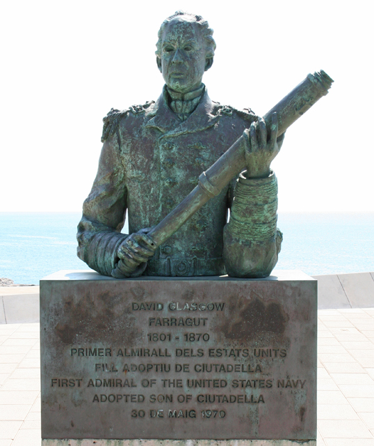 Memorial David Glasgow Farragut Menorca