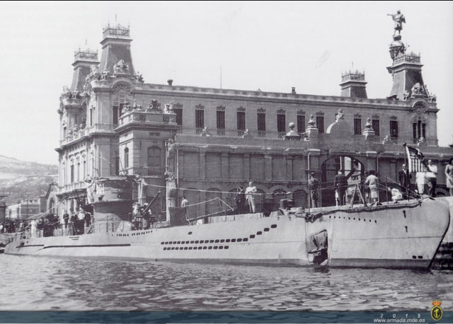 Submarino G-7, el U-Boot&nbsp;español