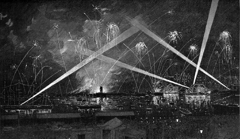 La Hormiga de oro Ed. 17-6-1888_Fiesta_Nocturna