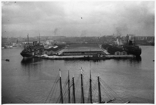 Muelle de España 27-10-1943