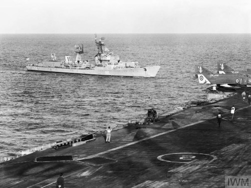 HMS ARK ROYAL IN COLLISION WITH RUSSIAN KOTLIN GUIDED MISSILE DE