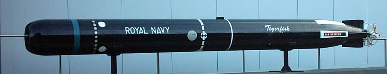 Mk 24 Tigerfish Torpedo at National Submarine Musueum, UK (Gospo