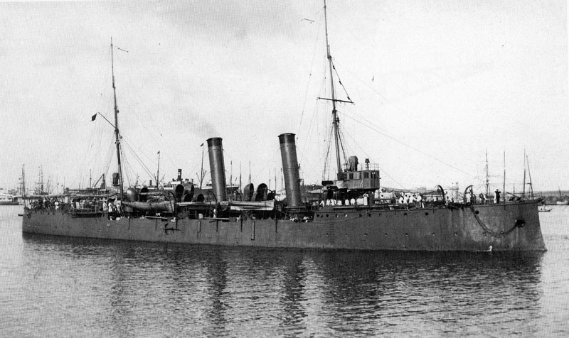 El crucero «Extremadura» y el primer aerograma de la Armada&nbsp;española