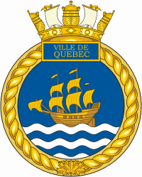 HMS Ville de Quebec_badge