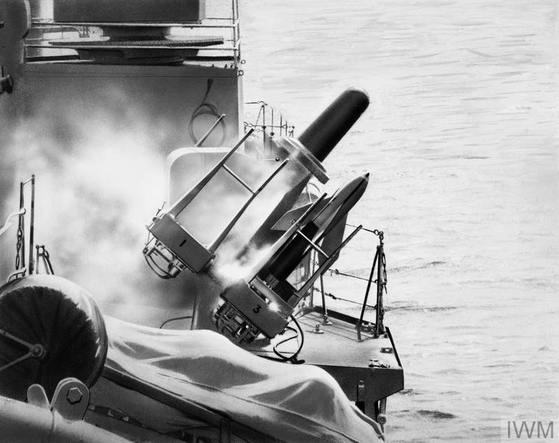 SEACAT TRIALS. FEBRUARY 1961, ON BOARD THE DESTROYER HMS DECOY,