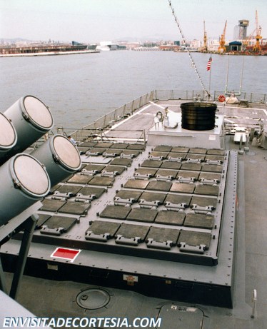 USS Mitscher DDG-57 VLS Mk 41