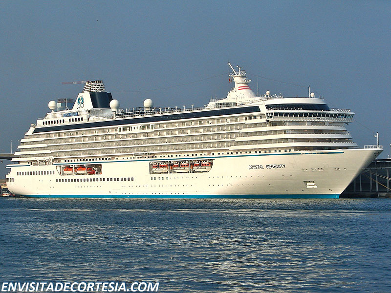 Efeméride: 2 de diciembre de 2015 – crucero Crystal&nbsp;Serenity