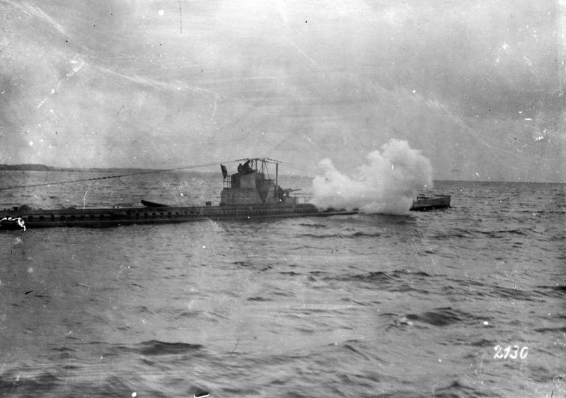 Submarino en batalla