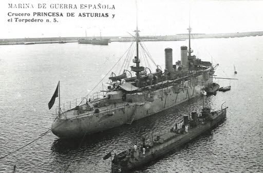 Princesa Asturias-Torpedero No 5