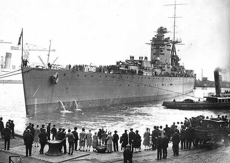Efeméride: 16 de febrero de 1933 – Acorazado «HMS&nbsp;Rodney»