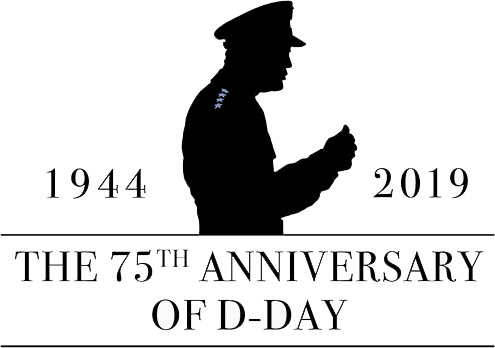 75th Anniversary D-Day Logo