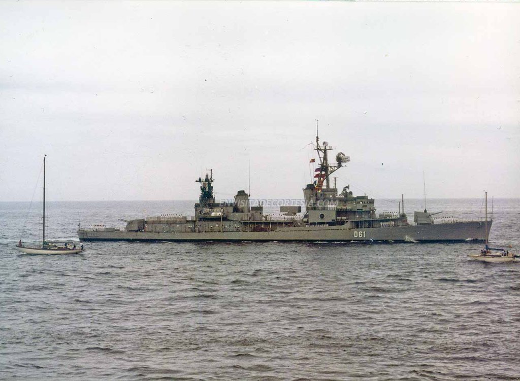 Efeméride: 14 de enero de 1977 – Destructor&nbsp;Churruca