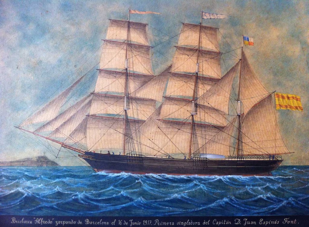 Efeméride: 9 de noviembre de 1917 – bricbarca&nbsp;Alfredo