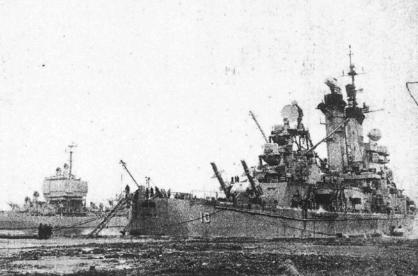 USS Albany - USS Long Beach - LV