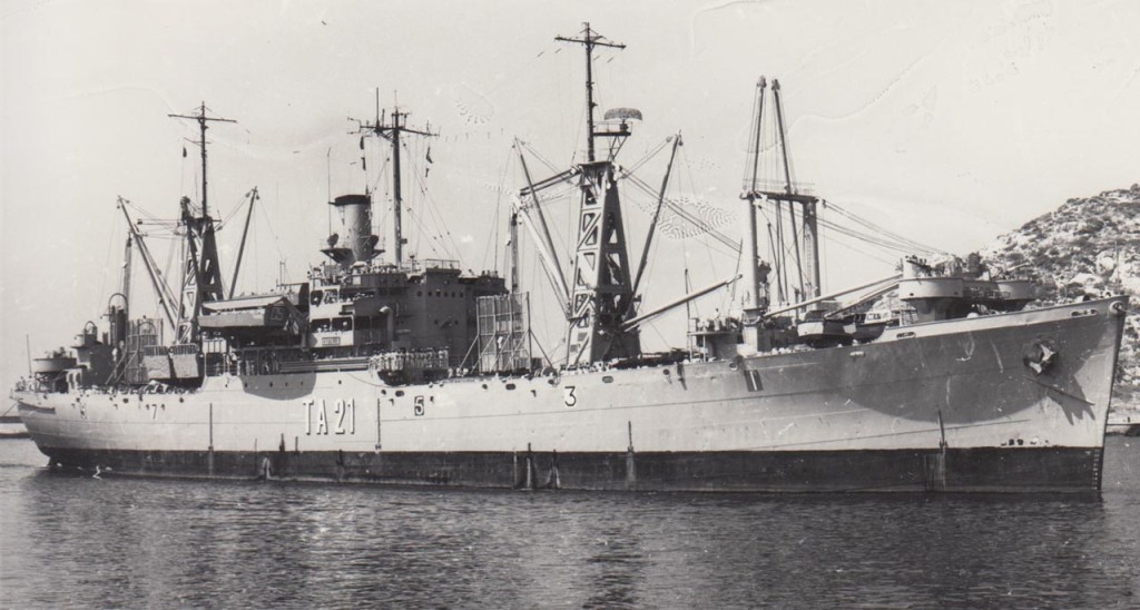 Transporte de ataque Castilla, de Normandía a&nbsp;Okinawa