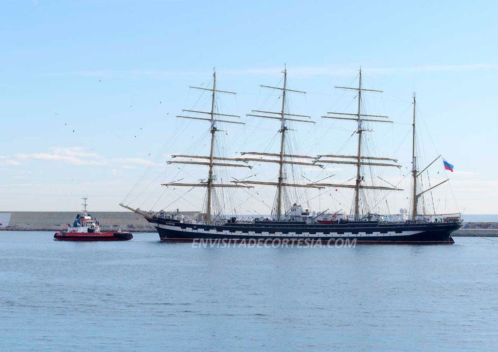 Un barco de película: el&nbsp;Kruzenshtern