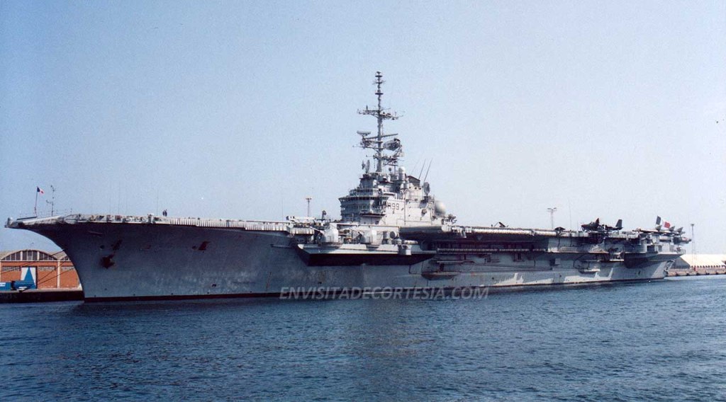 Portaaviones Foch, entre la guerra y el rock and&nbsp;roll