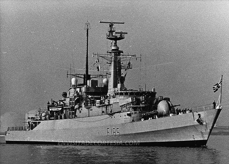 HMS Avenger F185 02 - JMF - 09-03-1981