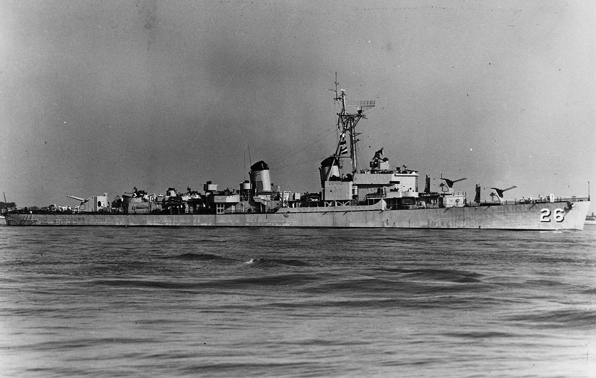 USS Harry F. Bauer DM26 01 - 1952 - NHC