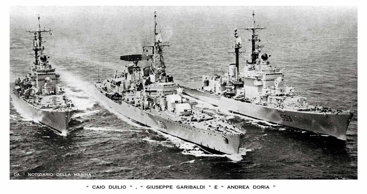 Duilio - Garibaldi - Doria