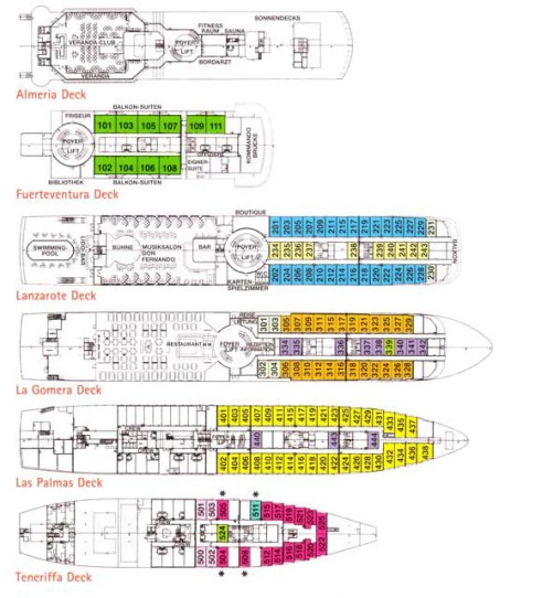 Vistamar mapa cubiertas