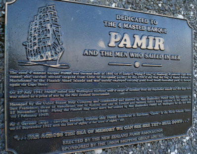 Pamir - Wellington