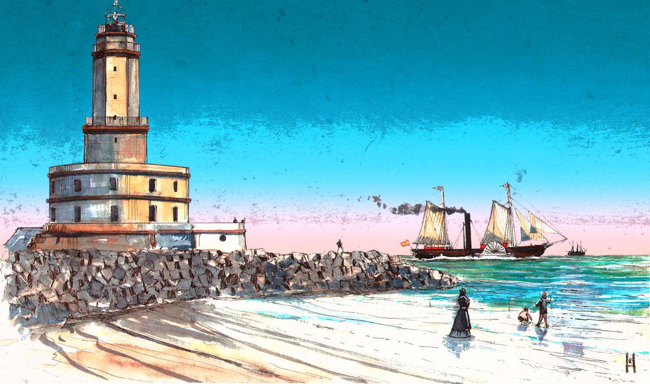 Faro del Llobregat - Vapor Barcelones - RH