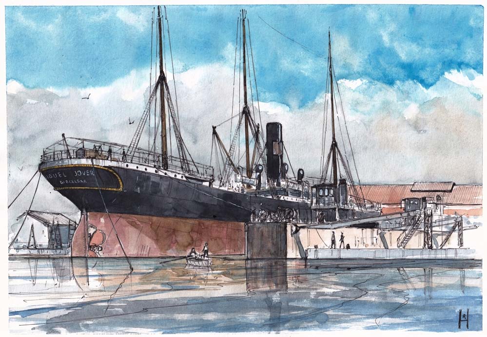 Miguel Jover y dique - RH