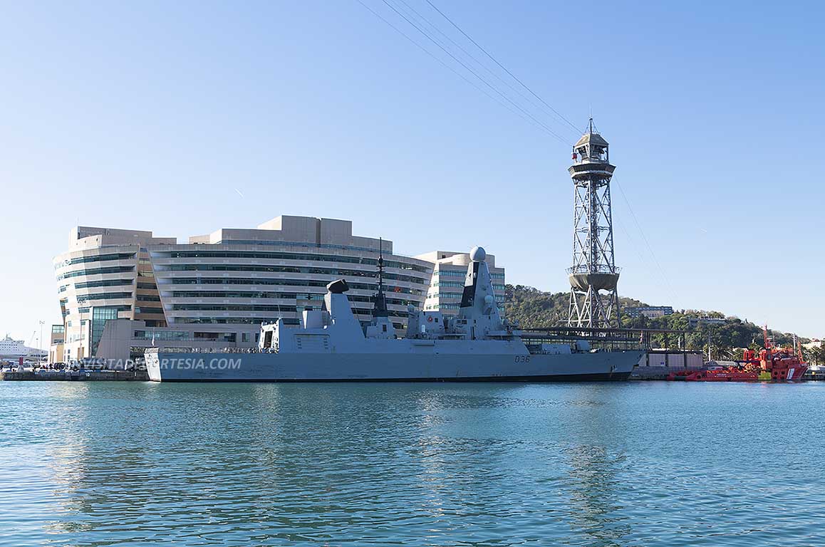 HMS Defender D36 01 - 29-11-2021 - ACV
