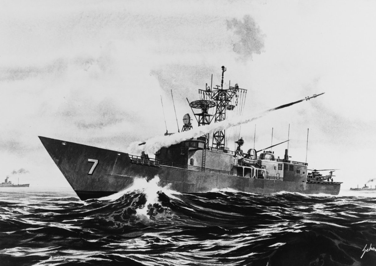 USS Oliver Hazard Perry FFG7 13 - NHHC