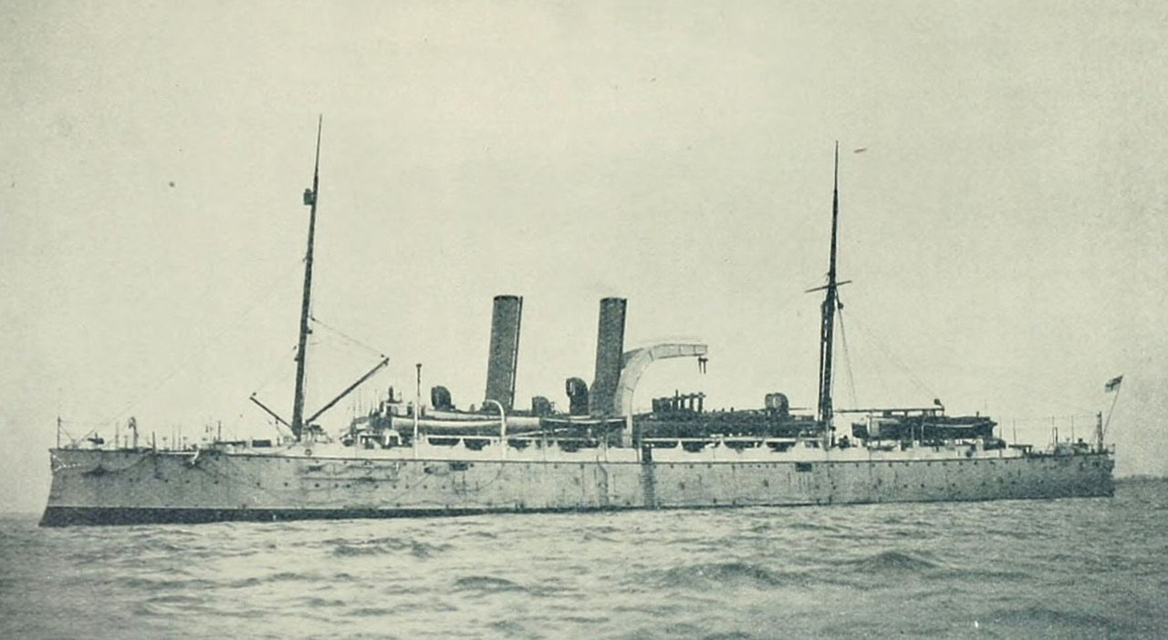 HMS Vulcan - 1889 - WK
