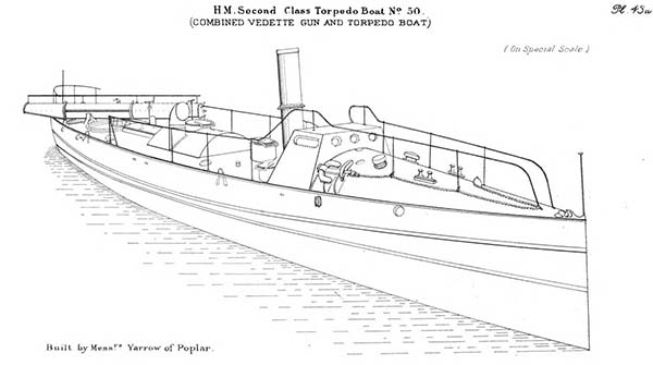 Torpedero 2a clase TB50 - WK