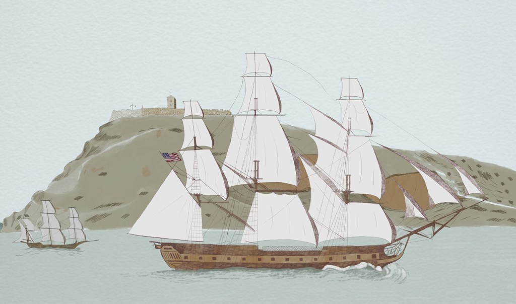 La fragata del comodor, una ofensa i els canons de&nbsp;Decatur