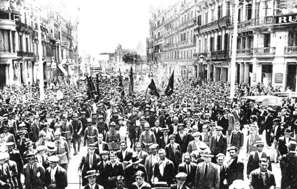 Manifestacion rescate - BNE