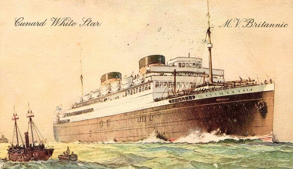Efeméride: 11 de marzo de 1950 – transatlántico&nbsp;«Britannic»