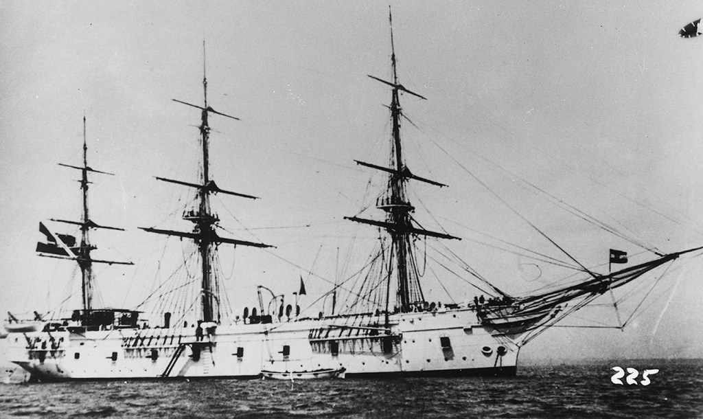 Efeméride: 15 de abril de 1896 – fragata&nbsp;«Donau»