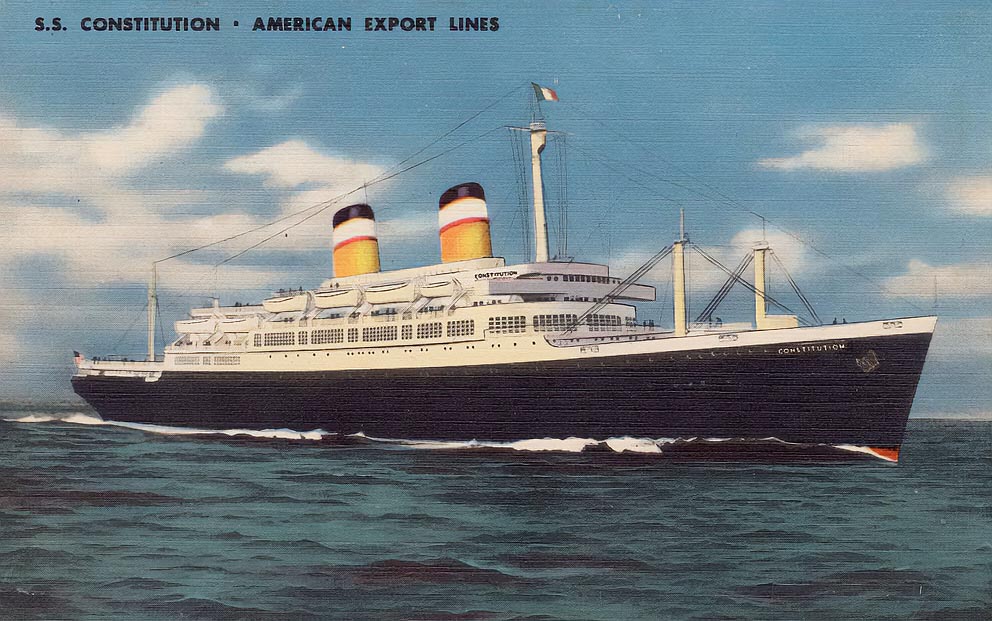 Un barco de película: el transatlántico&nbsp;«Constitution»