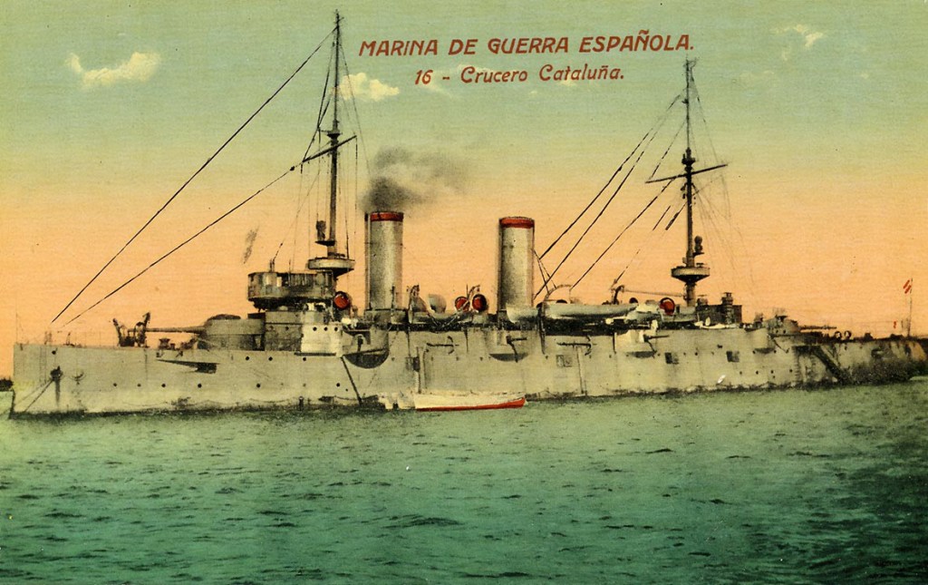 Efeméride: 26 de octubre de 1908 – crucero&nbsp;Cataluña