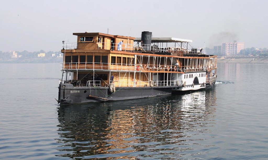 Un barco de película: el vapor a ruedas&nbsp;Sudan
