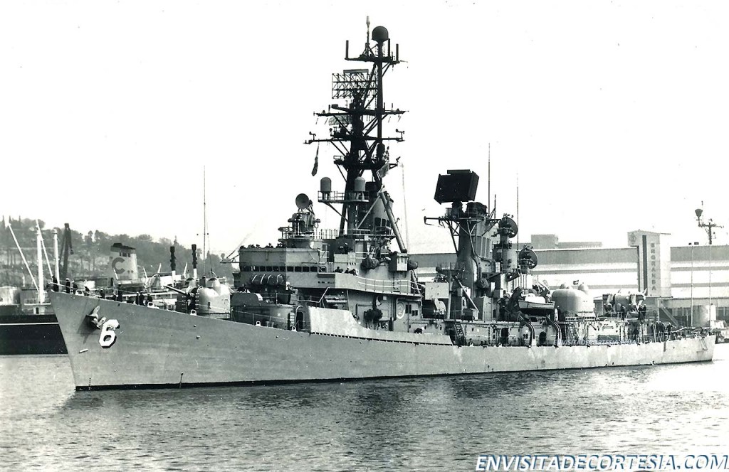 Efeméride: 26 de abril de 1972 – destructor lanzamisiles USS&nbsp;Barney